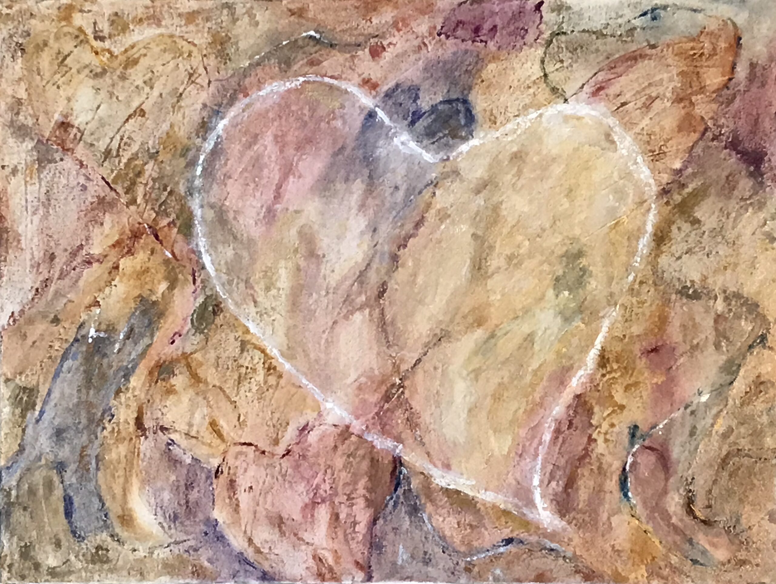 Abstract Painting of Love
